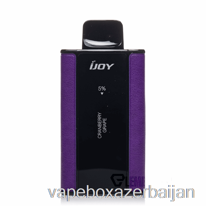 E-Juice Vape iJoy Captain 10000 Disposable Cranberry Grape